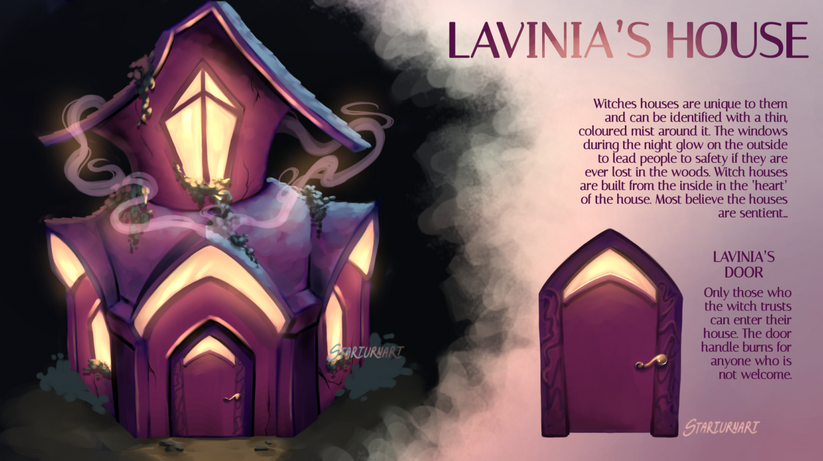 Lavinia Character house concept